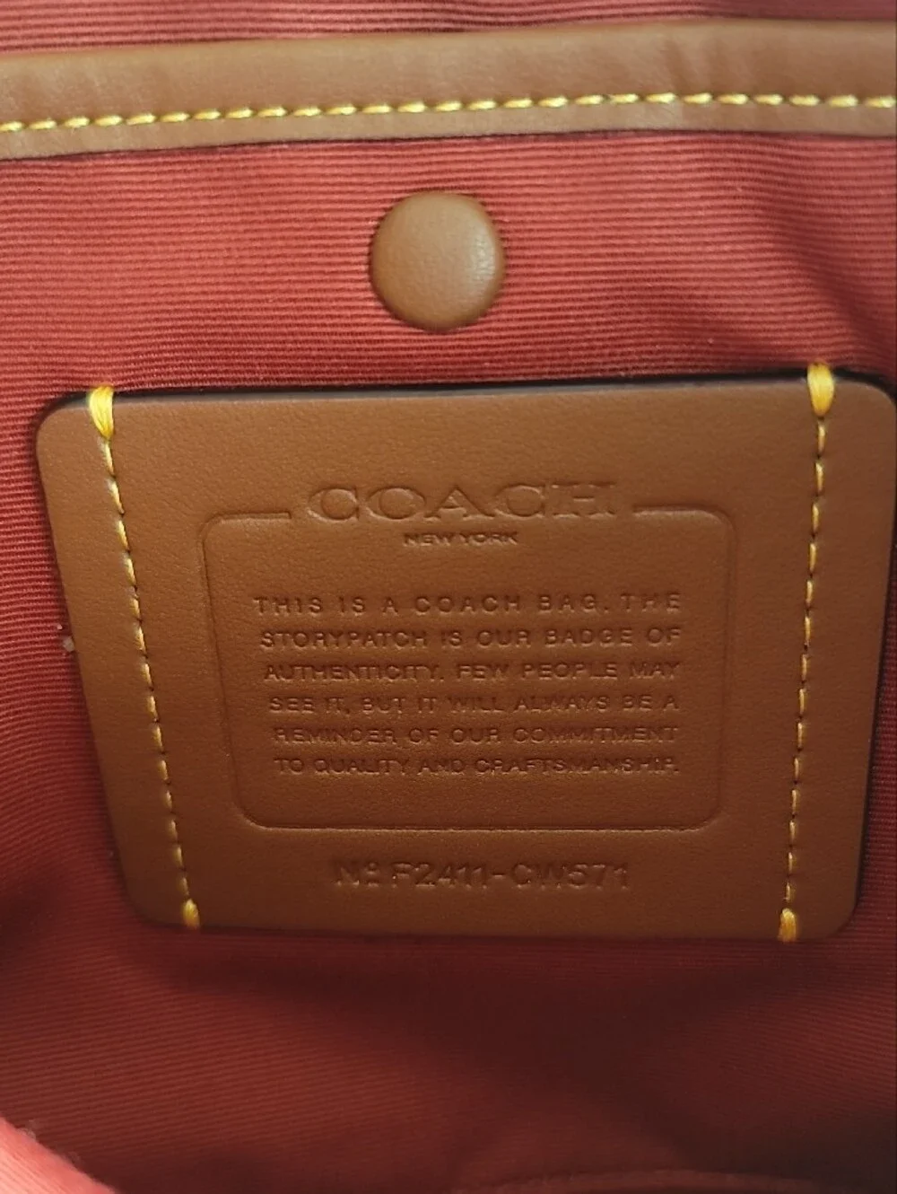 Coach Refined Pebble Leather Legacy Zip Top Crossbody In Red